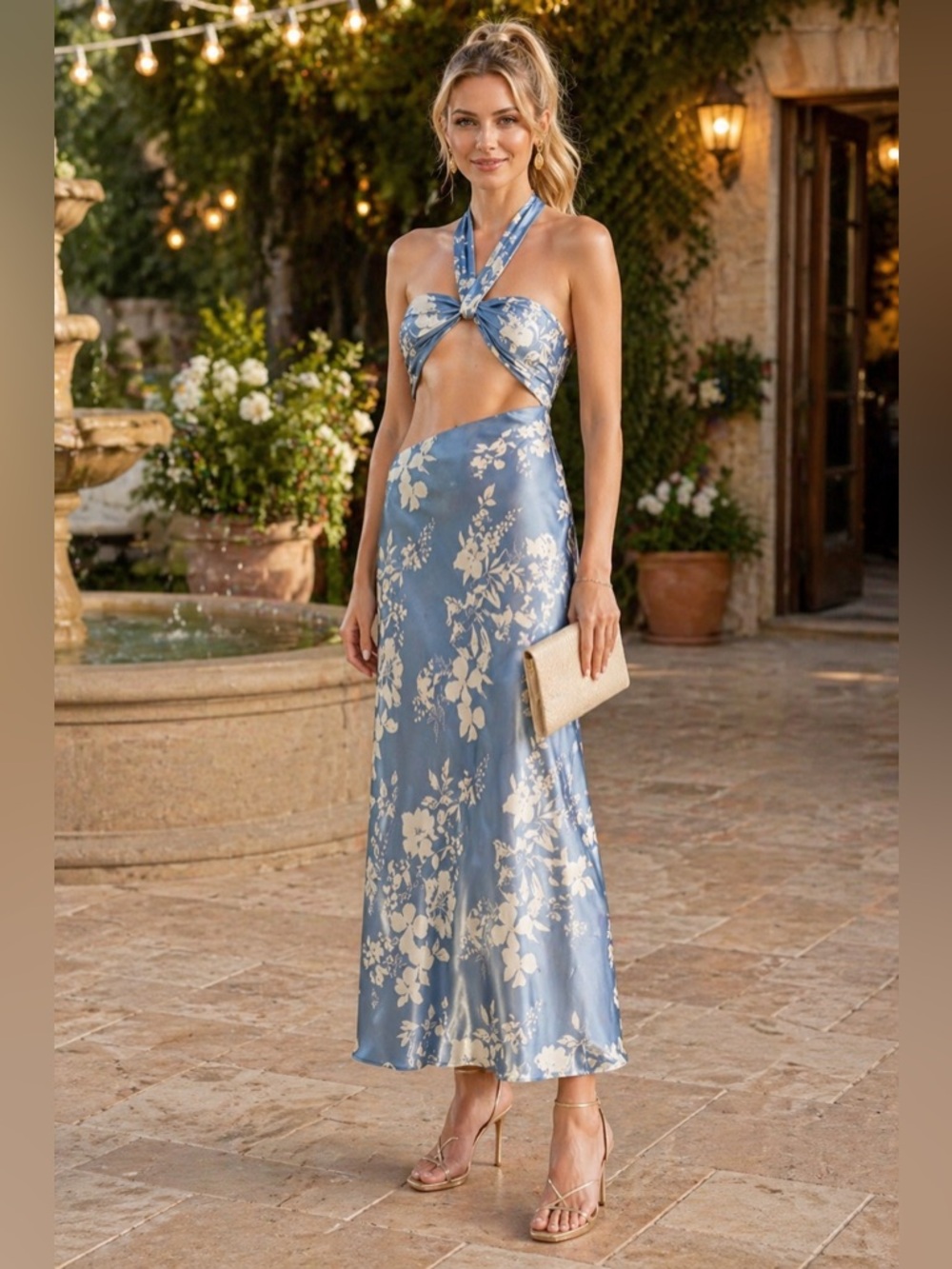 Reformation Vivi Silk Dress